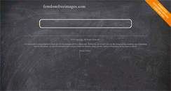 Desktop Screenshot of femdomfreeimages.com